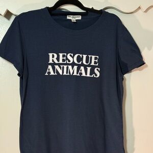 Sub_Urban Riot Rescue Animals Tee in Navy